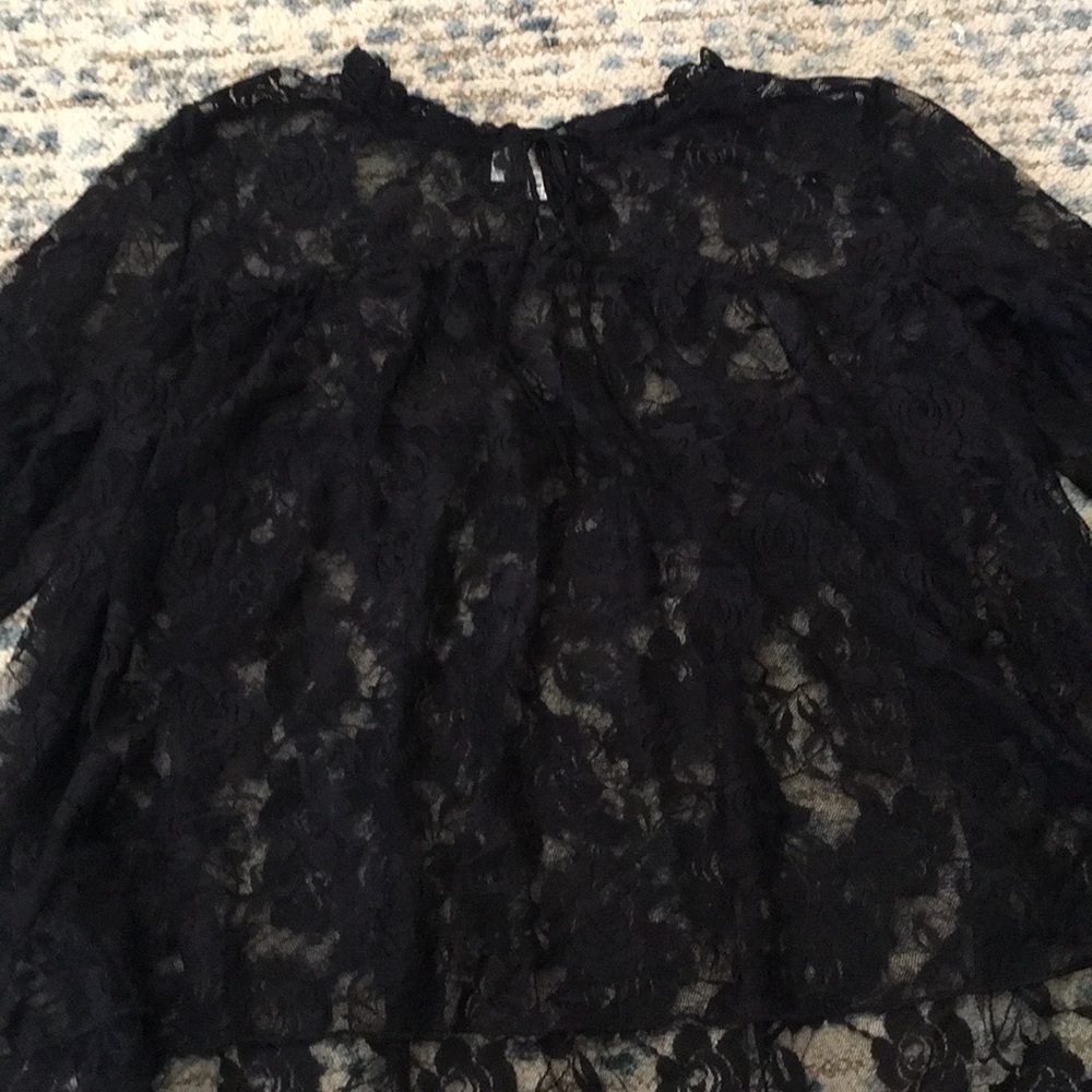 Women’s Sheer Lace long sleeve